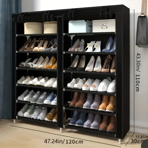 Max Storage, Zero Mess – Large-Capacity Shoe Rack for the Whole Family! - Image 2