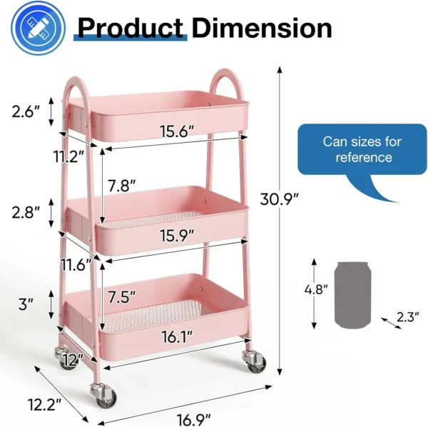 Roll Into Organization – Sleek, Sturdy, and Ready for Every Room! - Image 3