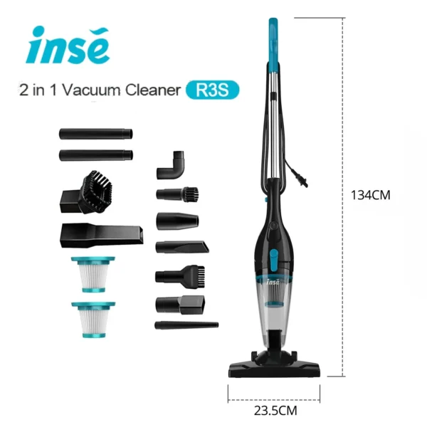 3-in-1 Powerful 400W Vacuum – Stick, Handheld & Corded for Whole-Home Cleaning! - Image 8