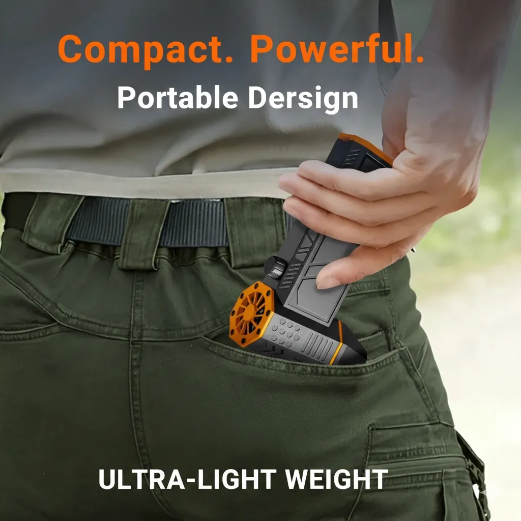 Multiuse TurboJet Blower | Insane Power for Snow, Leaves & Dust (Black) - Image 5