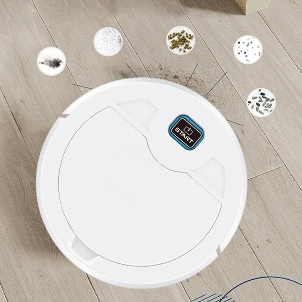 2-in-1 Entry-Level Robot Vacuum – Automatic Sweeping & UV Sterilization