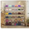 Space-Saving 6-Tier Shoe Rack – Stackable 30-Pair Organizer for Entryway & Closet